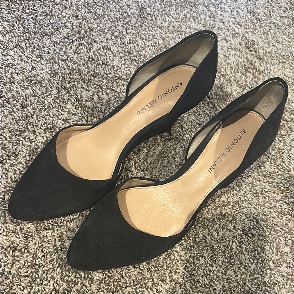 Antonio Melani Black Women's wedge Shoes